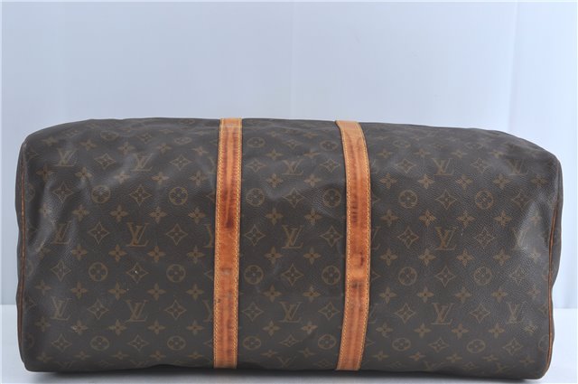 Authentic Louis Vuitton Monogram Keepall 55 Travel Boston Bag M41424 LV J0641