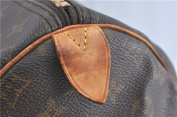 Authentic Louis Vuitton Monogram Keepall 55 Travel Boston Bag M41424 LV J0641