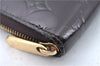 Authentic Louis Vuitton Vernis Zippy Wallet Long Purse Wine Red M93522 LV J0643