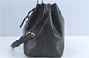 Authentic Louis Vuitton Epi Petit Noe Shoulder Bag Black M59012 LV J0644
