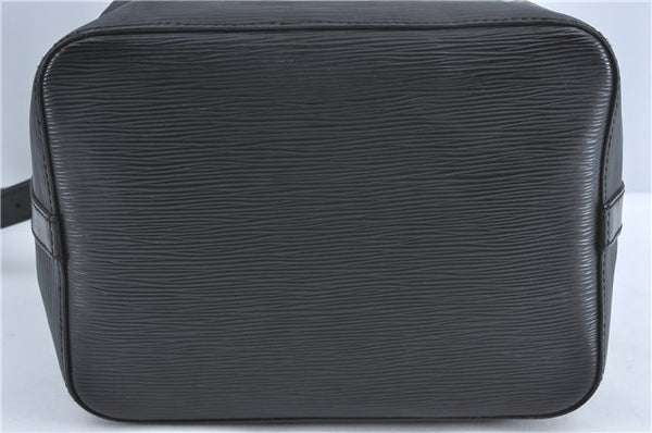 Authentic Louis Vuitton Epi Petit Noe Shoulder Bag Black M59012 LV J0644