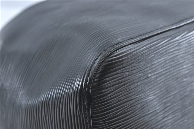 Authentic Louis Vuitton Epi Petit Noe Shoulder Bag Black M59012 LV J0644