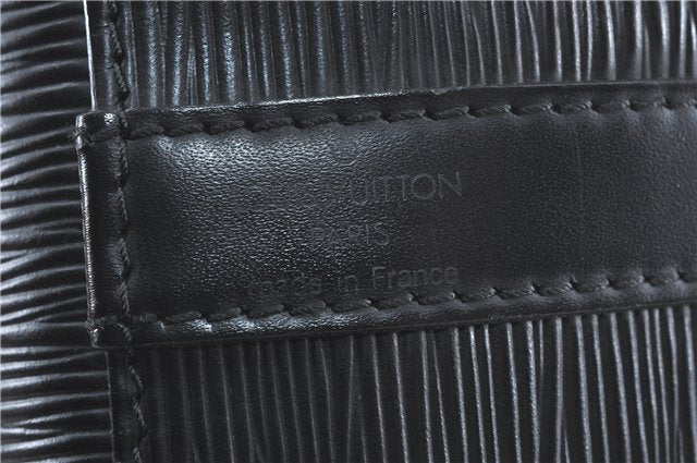 Authentic Louis Vuitton Epi Petit Noe Shoulder Bag Black M59012 LV J0644