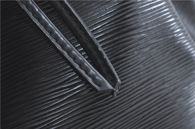 Authentic Louis Vuitton Epi Petit Noe Shoulder Bag Black M59012 LV J0644