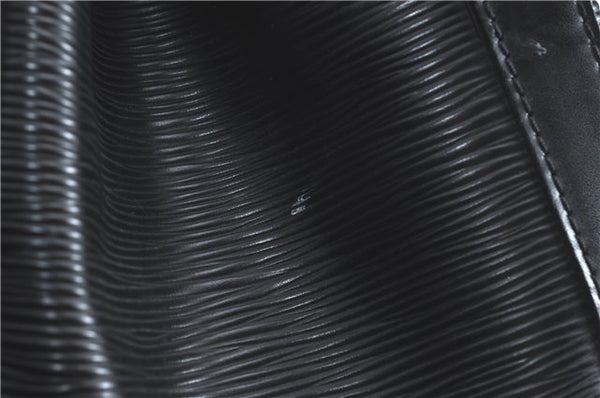 Authentic Louis Vuitton Epi Petit Noe Shoulder Bag Black M59012 LV J0644