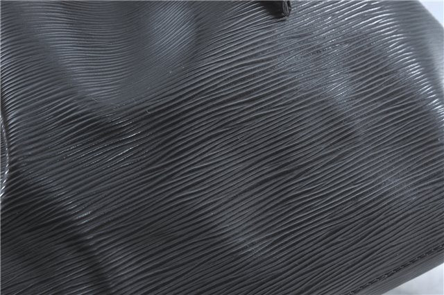 Authentic Louis Vuitton Epi Petit Noe Shoulder Bag Black M59012 LV J0644