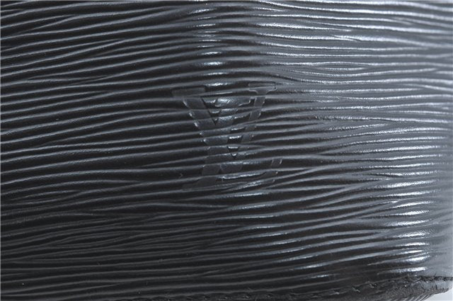 Authentic Louis Vuitton Epi Petit Noe Shoulder Bag Black M59012 LV J0644