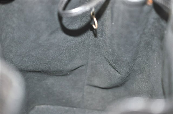 Authentic Louis Vuitton Epi Petit Noe Shoulder Bag Black M59012 LV J0644