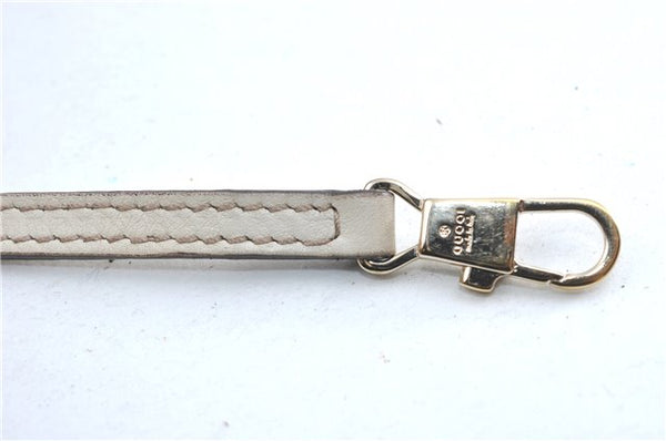 Authentic GUCCI Shoulder Tote Bag GG Canvas Leather 145993 Brown Ivory J0645