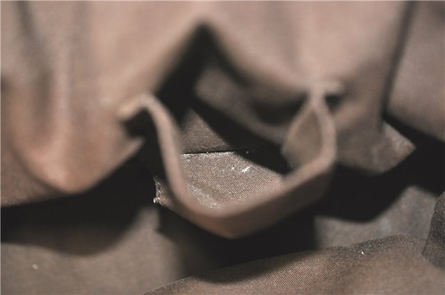 Authentic GUCCI Shoulder Tote Bag GG Canvas Leather 145993 Brown Ivory J0645