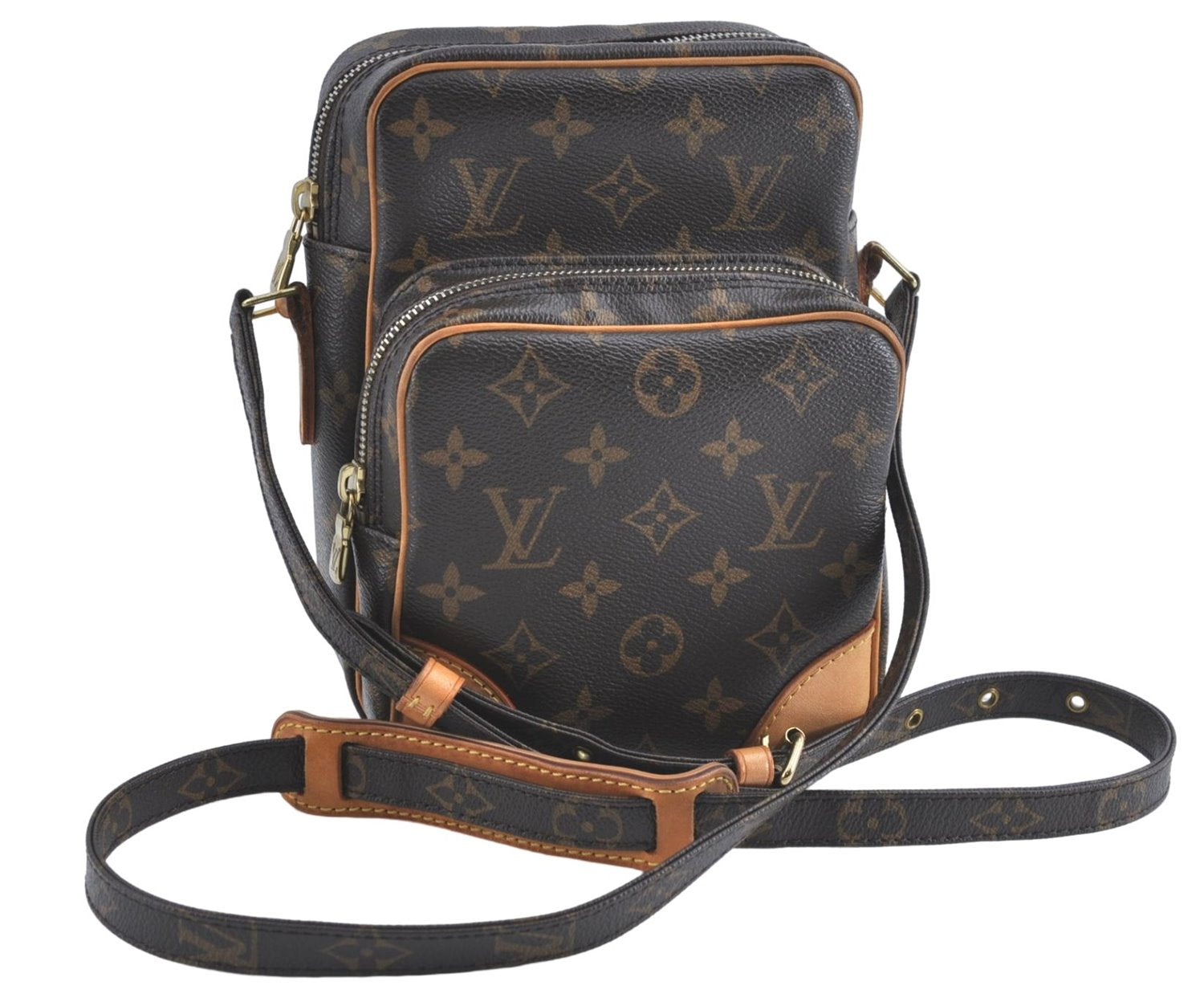 Authentic Louis Vuitton Monogram Amazone Shoulder Cross Body Bag M45236 LV J0646