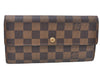 Auth Louis Vuitton Damier Pochette Porte Monnaie Credit Wallet N61724 LV J0651