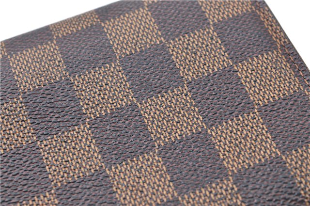 Auth Louis Vuitton Damier Pochette Porte Monnaie Credit Wallet N61724 LV J0651