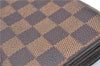 Auth Louis Vuitton Damier Pochette Porte Monnaie Credit Wallet N61724 LV J0651