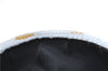 Authentic Christian Dior Trotter Hand Bag Pouch PVC Leather 2 Black White J0659