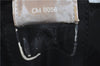 Authentic Christian Dior Trotter Hand Bag Pouch PVC Leather 2 Black White J0659