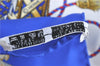 Authentic HERMES Carre 90 Scarf "LES TAMBOURS" Silk Blue J0660