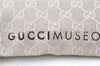 Authentic GUCCI Clutch Hand Bag Purse GG Canvas Leather 283400 Beige J0663