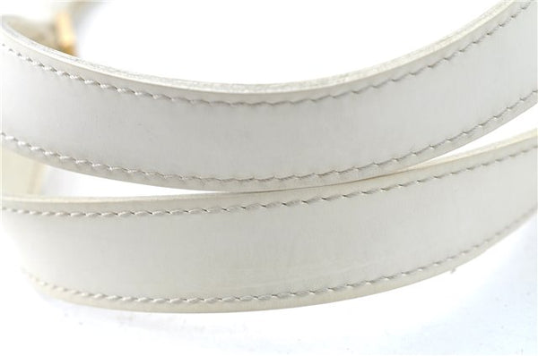 Auth Louis Vuitton Epi Plage Bahia Shoulder Tote Bag Clear White M92153 LV J0666