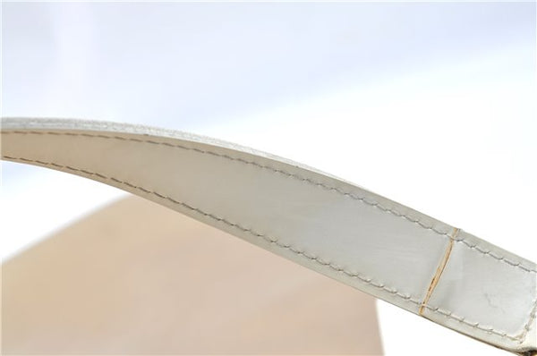 Auth Louis Vuitton Epi Plage Bahia Shoulder Tote Bag Clear White M92153 LV J0666
