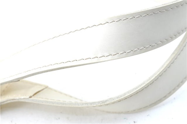 Auth Louis Vuitton Epi Plage Bahia Shoulder Tote Bag Clear White M92153 LV J0666