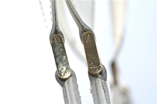 Auth Louis Vuitton Epi Plage Bahia Shoulder Tote Bag Clear White M92153 LV J0666