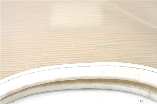 Auth Louis Vuitton Epi Plage Bahia Shoulder Tote Bag Clear White M92153 LV J0666