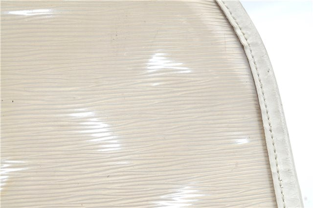 Auth Louis Vuitton Epi Plage Bahia Shoulder Tote Bag Clear White M92153 LV J0666