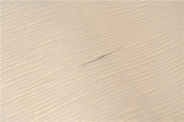 Auth Louis Vuitton Epi Plage Bahia Shoulder Tote Bag Clear White M92153 LV J0666