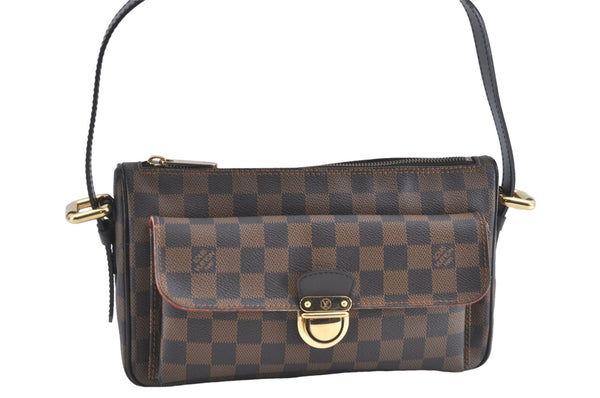 Auth Louis Vuitton Damier Ravello GM Shoulder Cross Body Bag N60006 LV J0667