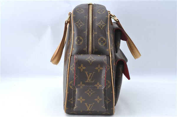 Authentic Louis Vuitton Monogram Excentri Cite Hand Bag M51161 LV J0668