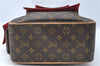 Authentic Louis Vuitton Monogram Excentri Cite Hand Bag M51161 LV J0668