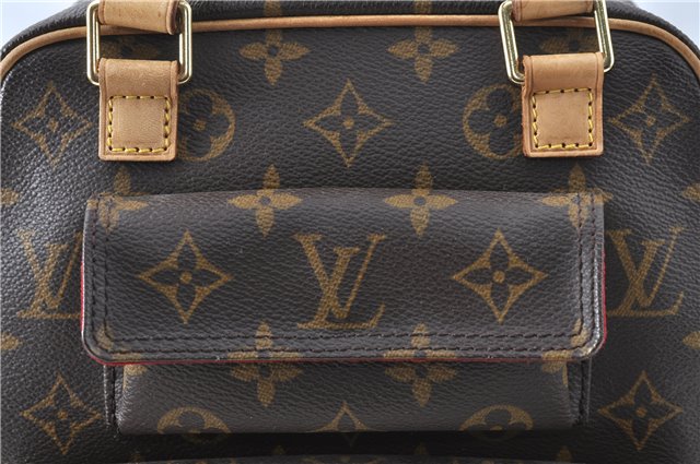 Authentic Louis Vuitton Monogram Excentri Cite Hand Bag M51161 LV J0668