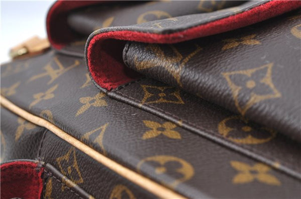 Authentic Louis Vuitton Monogram Excentri Cite Hand Bag M51161 LV J0668