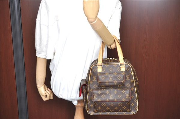 Authentic Louis Vuitton Monogram Excentri Cite Hand Bag M51161 LV J0668