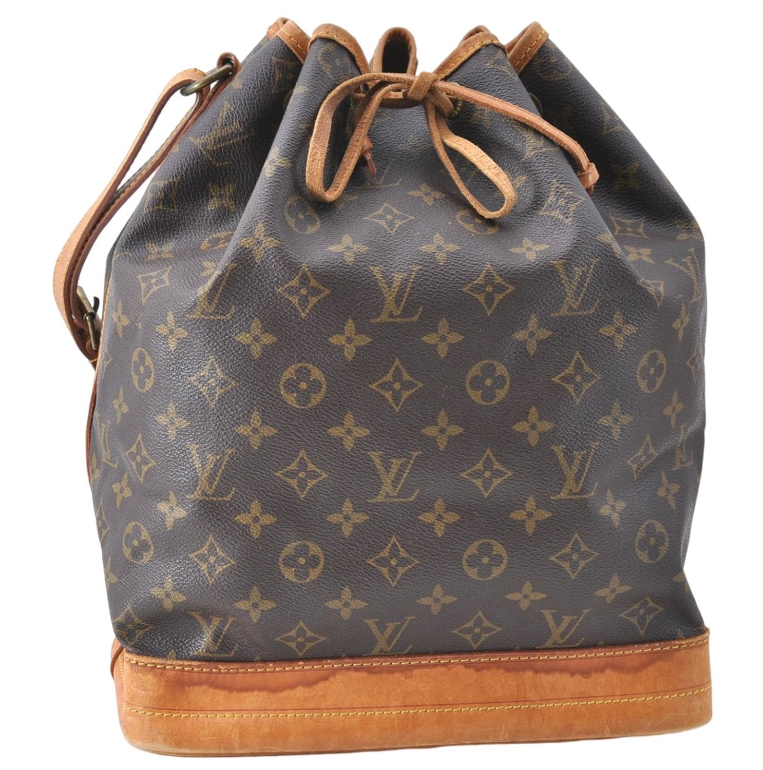 Authentic Louis Vuitton Monogram Noe Shoulder Bag M42224 LV J0669