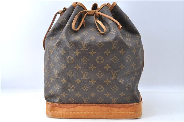 Authentic Louis Vuitton Monogram Noe Shoulder Bag M42224 LV J0669