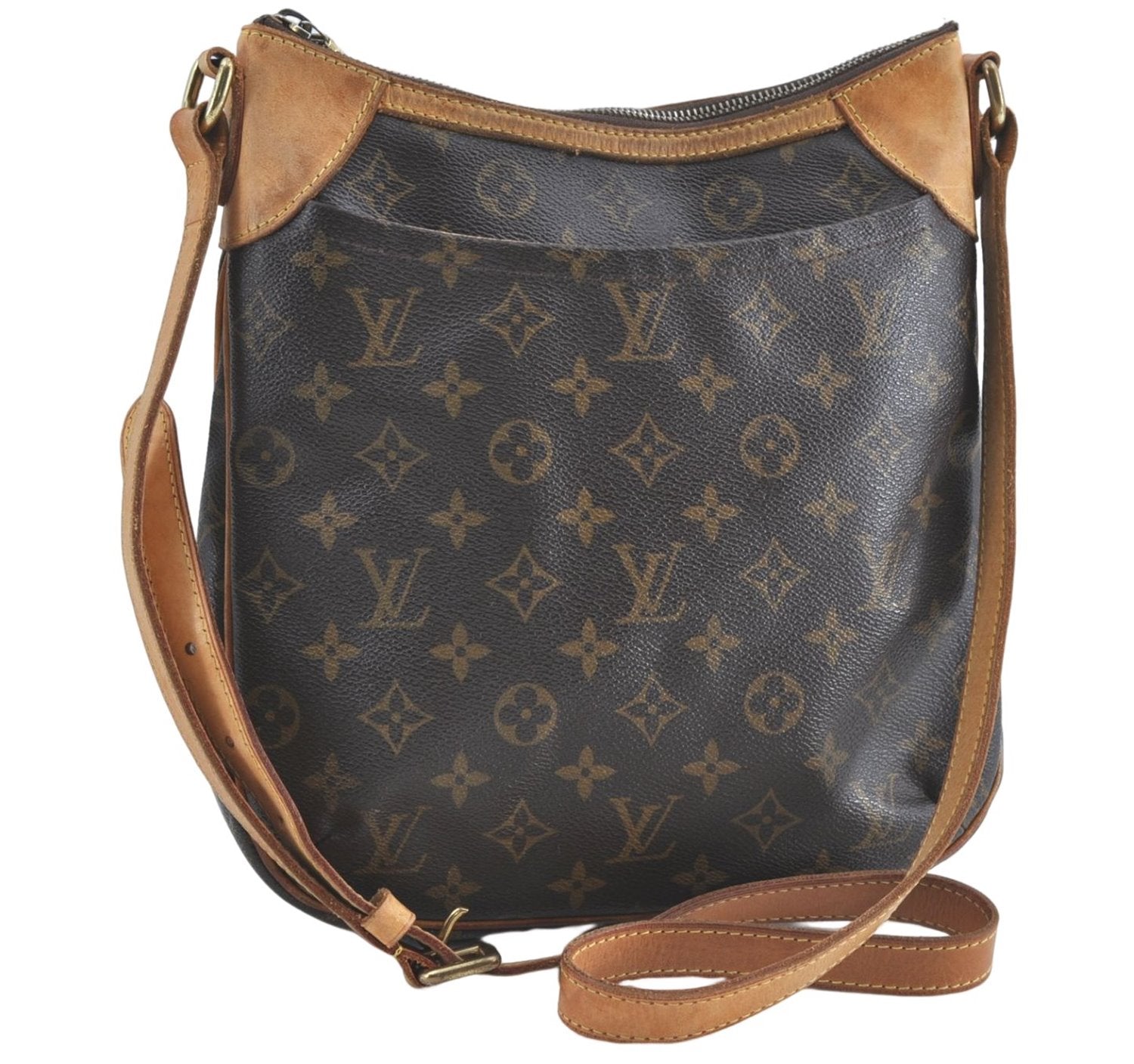 Auth Louis Vuitton Monogram Odeon PM Shoulder Cross Body Bag M56390 LV J0684