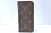 Authentic Louis Vuitton Monogram Folio Iphone 8 Case Pink M61906 LV J0685