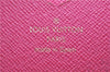 Authentic Louis Vuitton Monogram Folio Iphone 8 Case Pink M61906 LV J0685