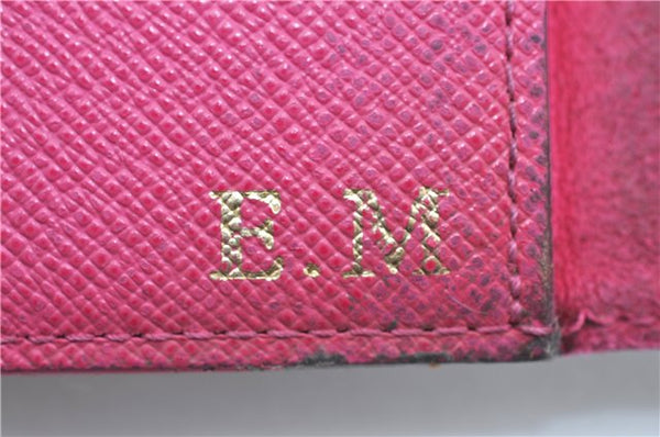 Authentic Louis Vuitton Monogram Folio Iphone 8 Case Pink M61906 LV J0685