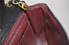 Authentic CHANEL Lamb Skin Matelasse Chain Shoulder Bag Purse Black CC J0702