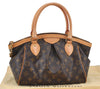 Authentic Louis Vuitton Monogram Tivoli PM Hand Tote Bag M40143 LV J0703