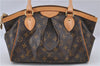 Authentic Louis Vuitton Monogram Tivoli PM Hand Tote Bag M40143 LV J0703