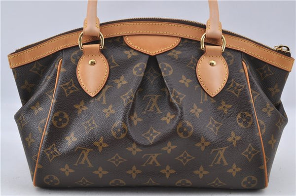 Authentic Louis Vuitton Monogram Tivoli PM Hand Tote Bag M40143 LV J0703