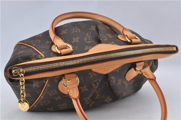 Authentic Louis Vuitton Monogram Tivoli PM Hand Tote Bag M40143 LV J0703