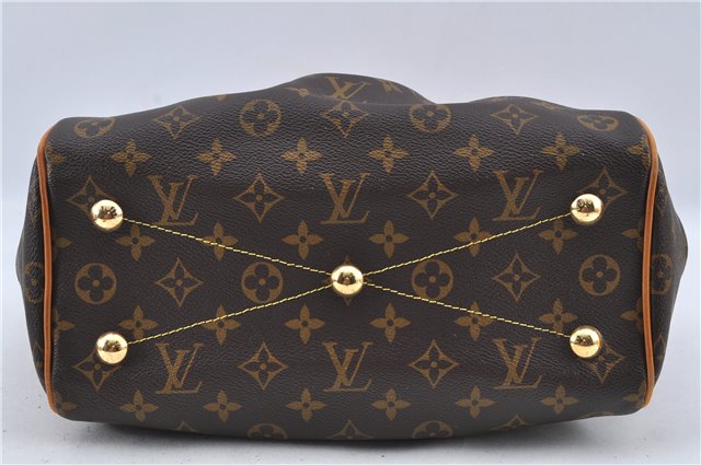 Authentic Louis Vuitton Monogram Tivoli PM Hand Tote Bag M40143 LV J0703