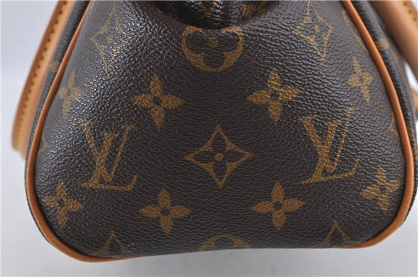 Authentic Louis Vuitton Monogram Tivoli PM Hand Tote Bag M40143 LV J0703