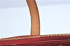 Authentic Louis Vuitton Vernis Bellevue PM Hand Bag Red M93583 LV J0705