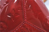 Authentic Louis Vuitton Vernis Bellevue PM Hand Bag Red M93583 LV J0705